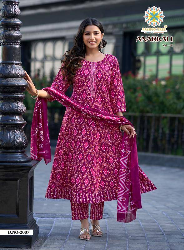 Passion tree anarkali vol 2 Wholesale kurtis suppliers in Kolkata